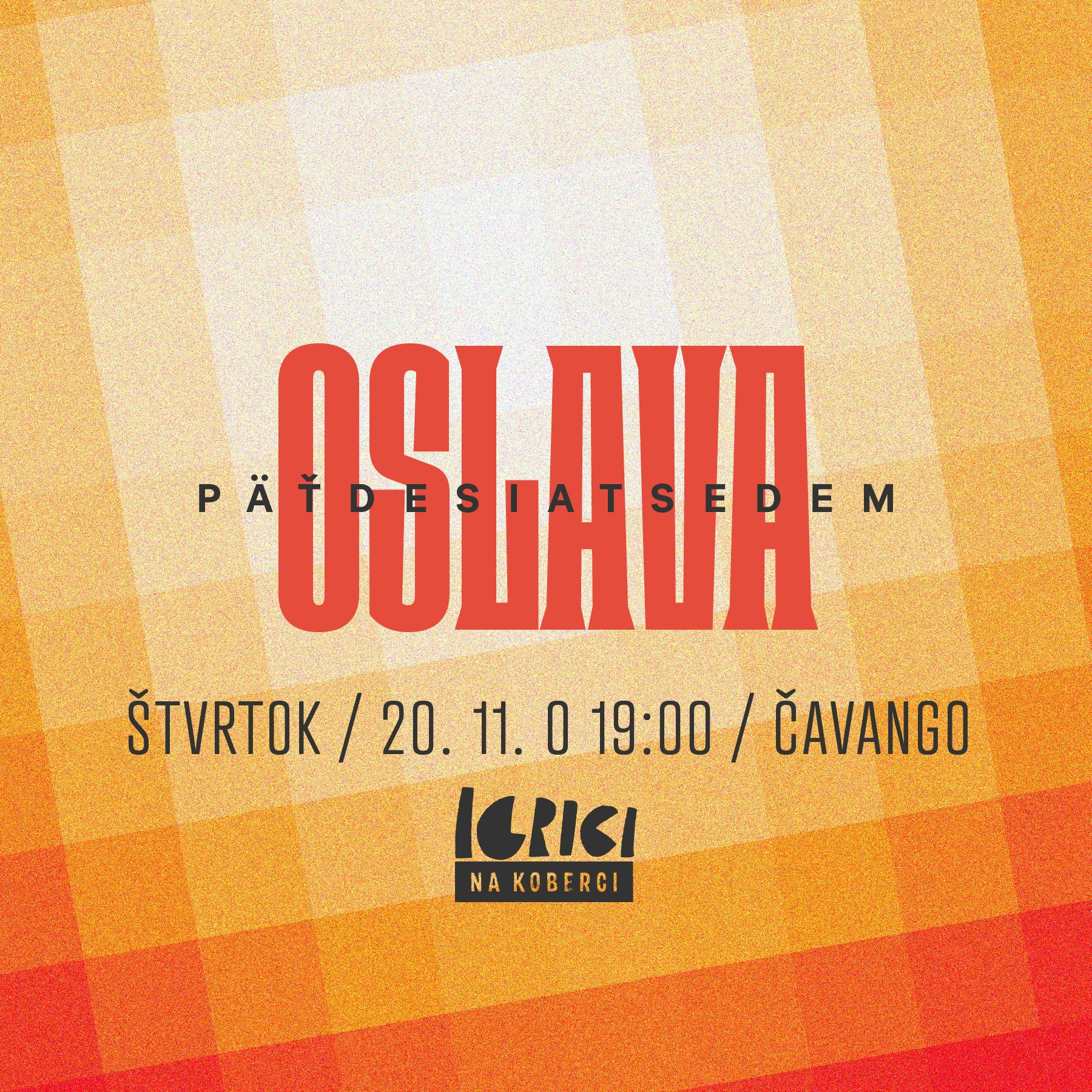 igrici na koberci oslava 57