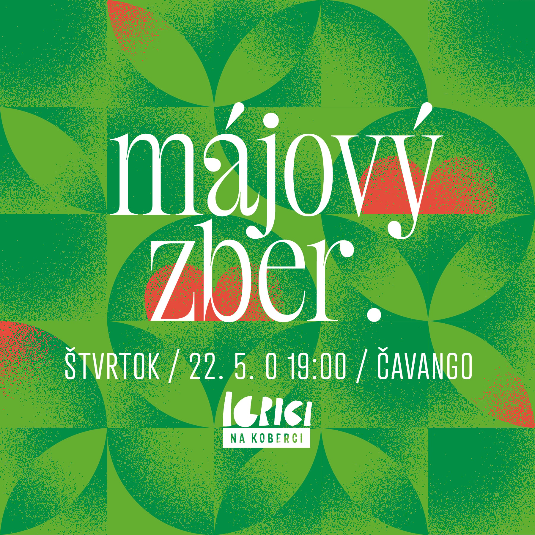 májový zber – otvorený pesničkársko-poetický večer